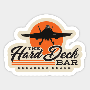 Hard Deck Bar Sticker